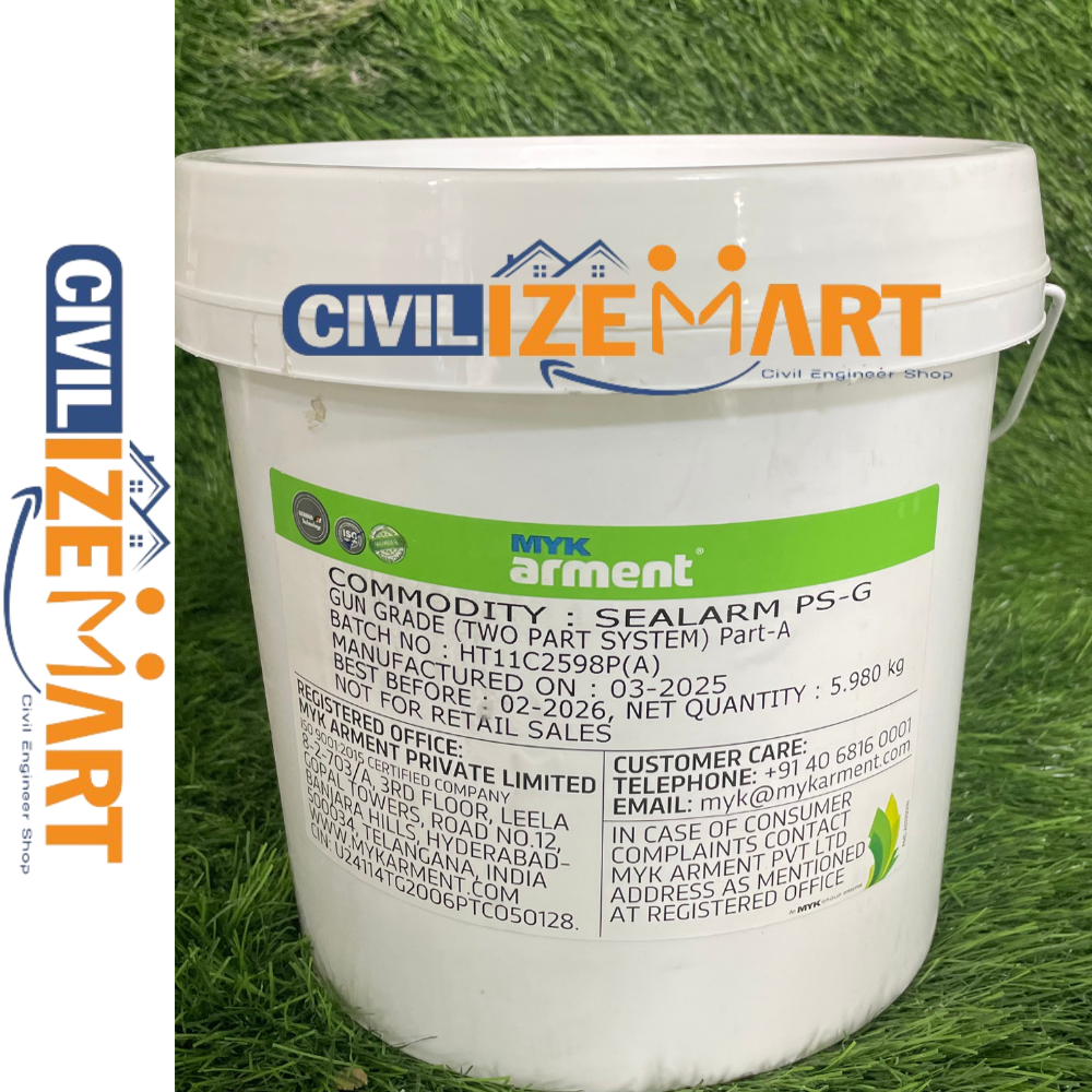 Myk Arment Sealarm Ps-G (6.5Kg) Waterproofing Chemical - Application: Expansion Joints