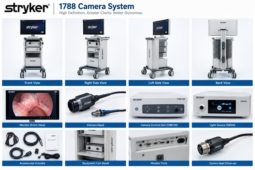 Stryker 1788 Camera System - Accuracy: Not Applicable As A Single Specification