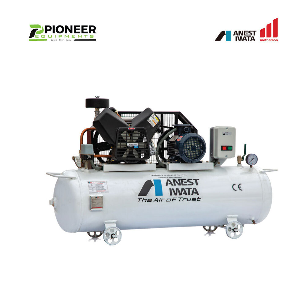 Single Stage Oil Free Compressor Tank Mounted