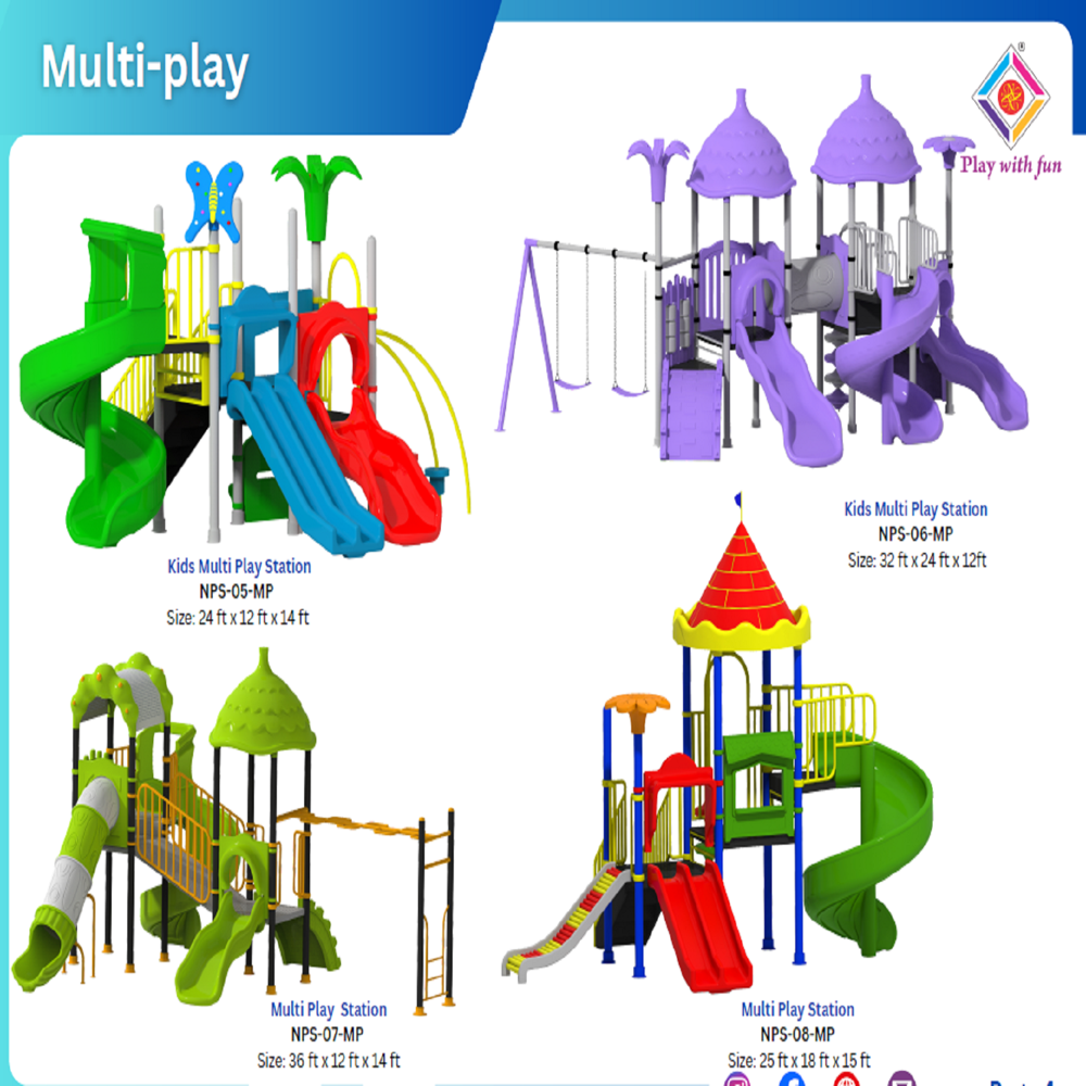Kids Multi Play Station - Age Group: 3-15 Years