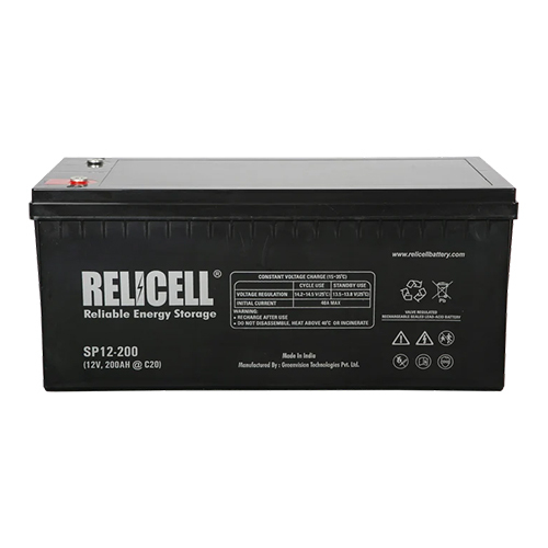 Relicell 200 Ah 12 Volt SMF VRLA Battery