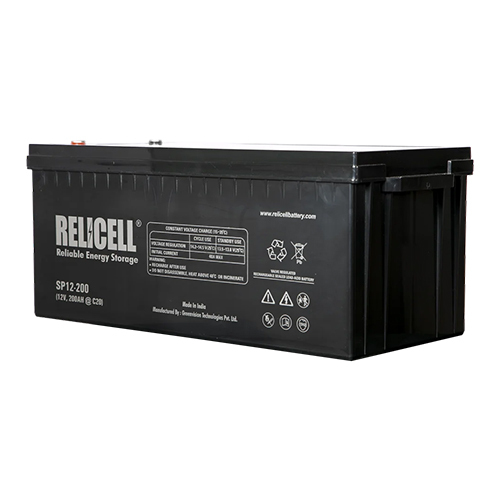 Relicell 200 Ah 12 Volt SMF VRLA Battery