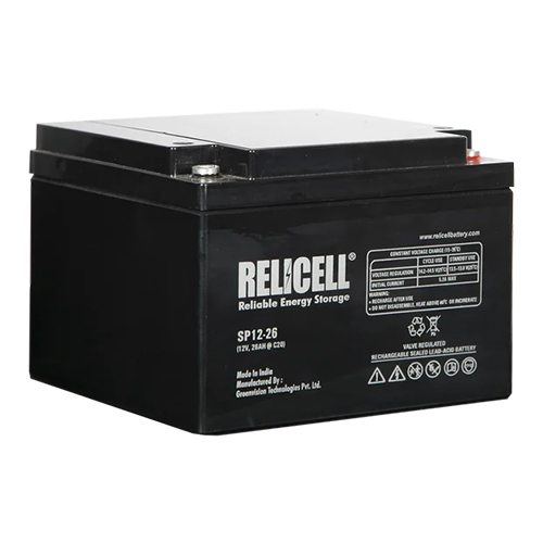 Relicell 26 Ah 12 Volt SMF VRLA Battery