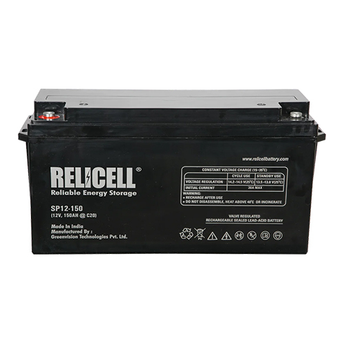 Relicell 150 Ah 12 Volt SMF VRLA Battery