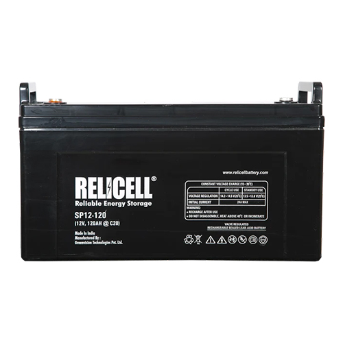 Relicell 120 Ah 12 Volt SMF VRLA Battery