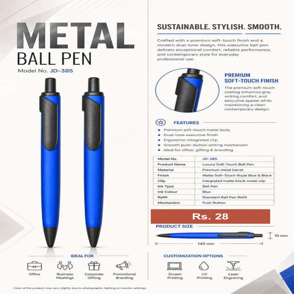 JD-383 Executive Metal Ball Pen