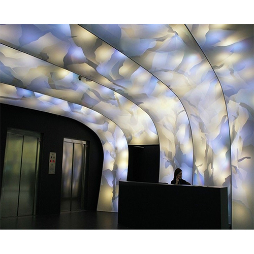 Wall To Roof False Ceiling Design