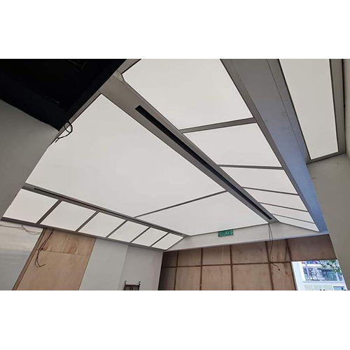 Plain White Stretch Ceiling Design