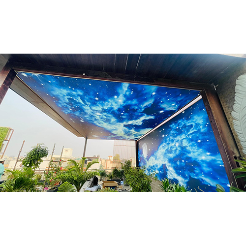 Galaxy Printed Ceiling Design