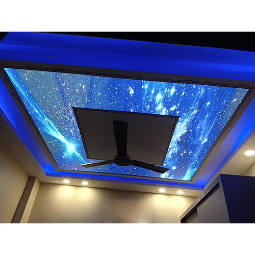 Galaxy Printed Ceiling Design