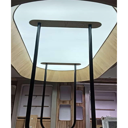 White Plain False Ceiling Design