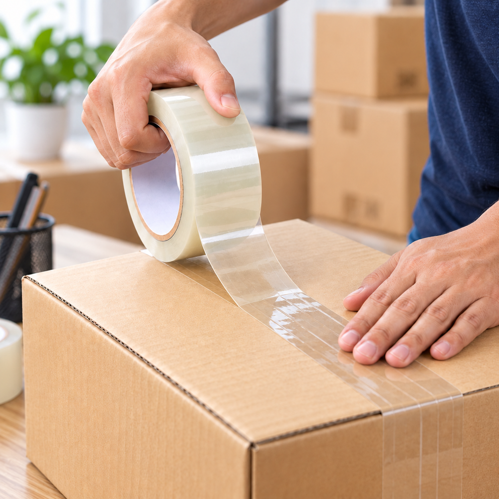 BOPP Self Adhesive 2 Inch Transparent Packing Tape