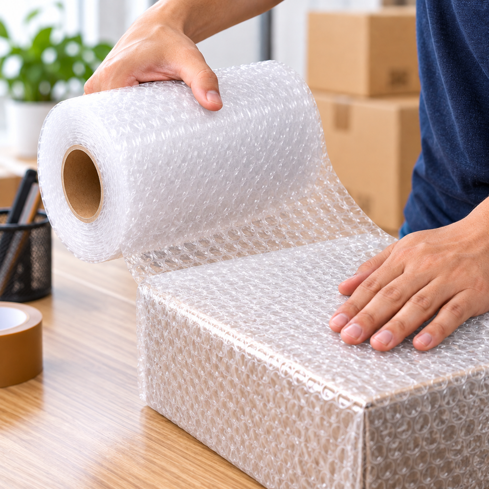 Bubble Wrap Roll - Color: Transparent