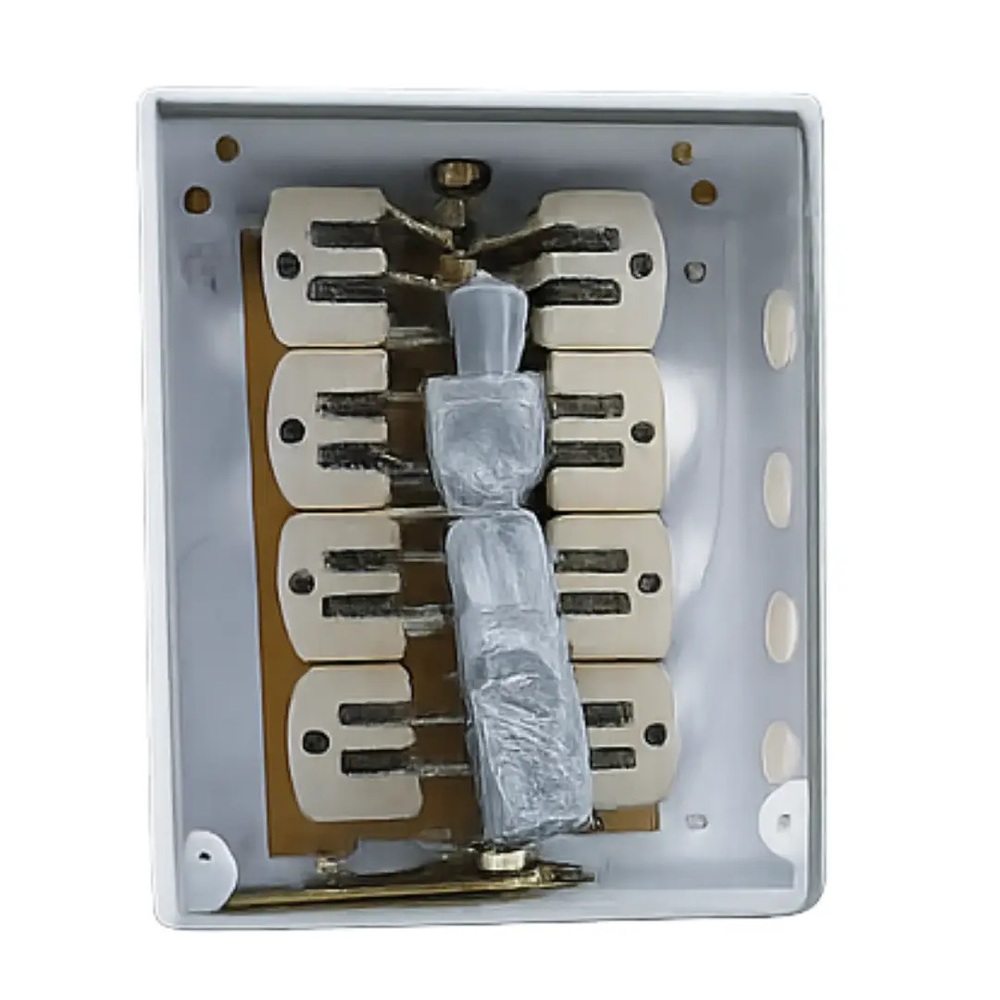 4 Pole Electric Manual Changeover Switch
