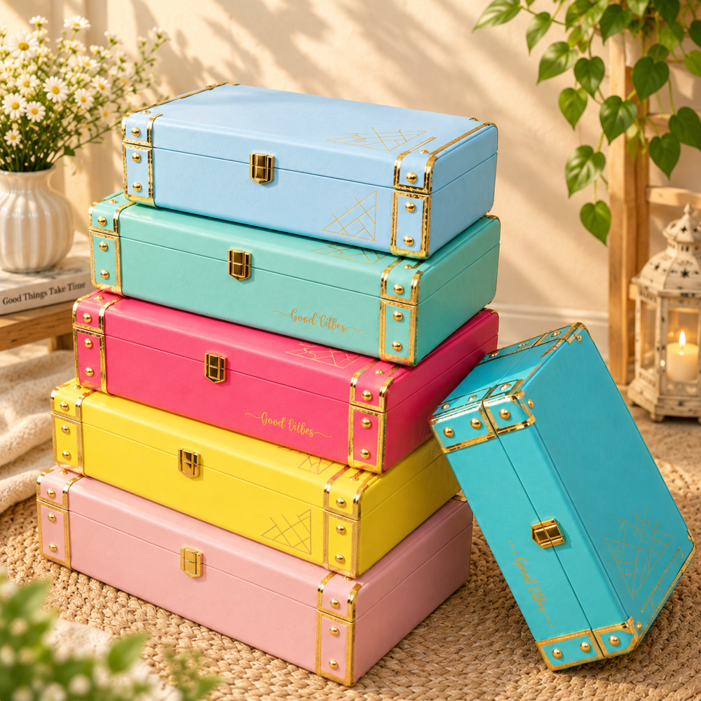 Mdf Gift Box - Color: Multi-Color