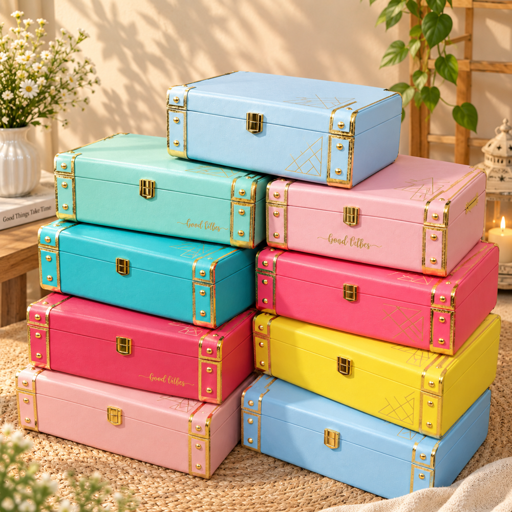 Mdf Gift Box - Color: Multi-color