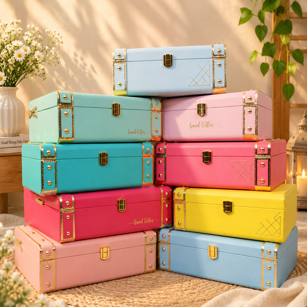 Mdf Gift Box - Color: Multi-color