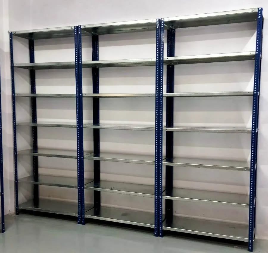Skeleton Rack - Steel Storage Rack, 500 Kg Capacity, Rectangular Shape, Smooth Finishing, Standard Height For Versatile Loads