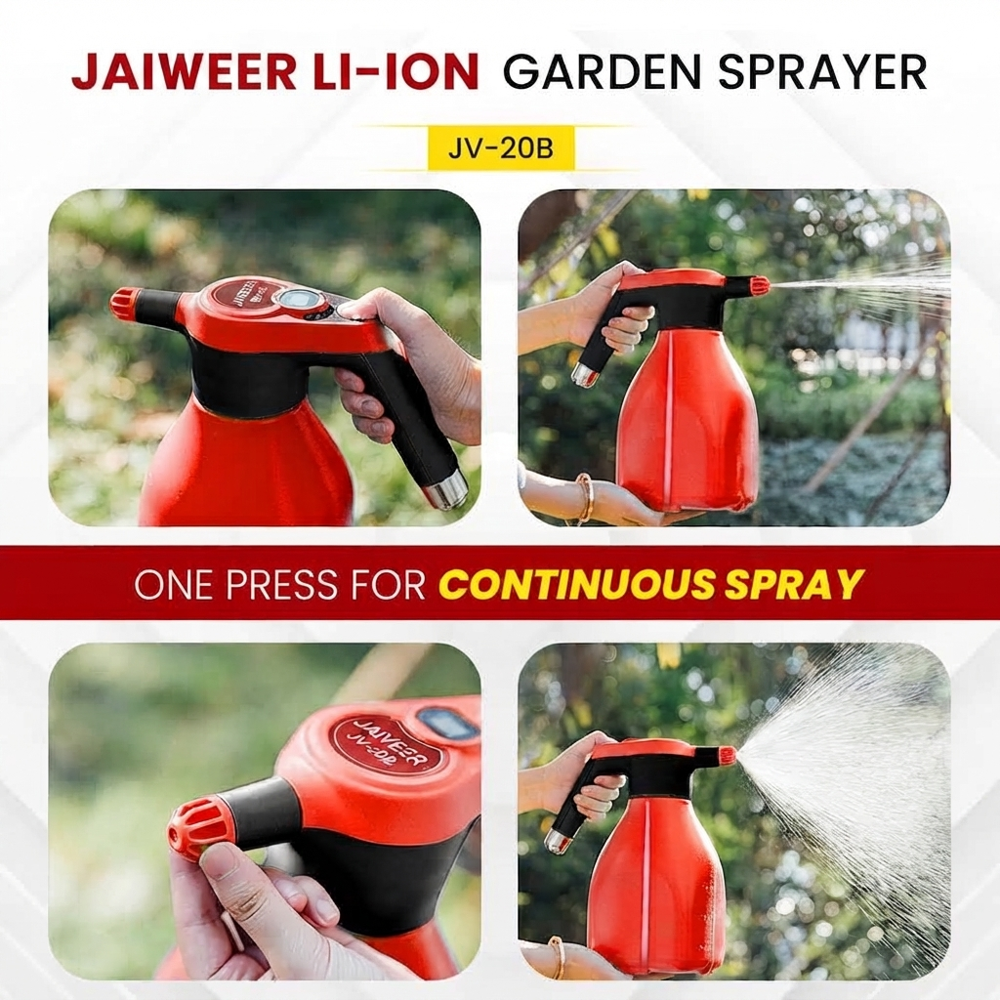 Jaiveer Li-Ion Sarden Sprayer JV-20B