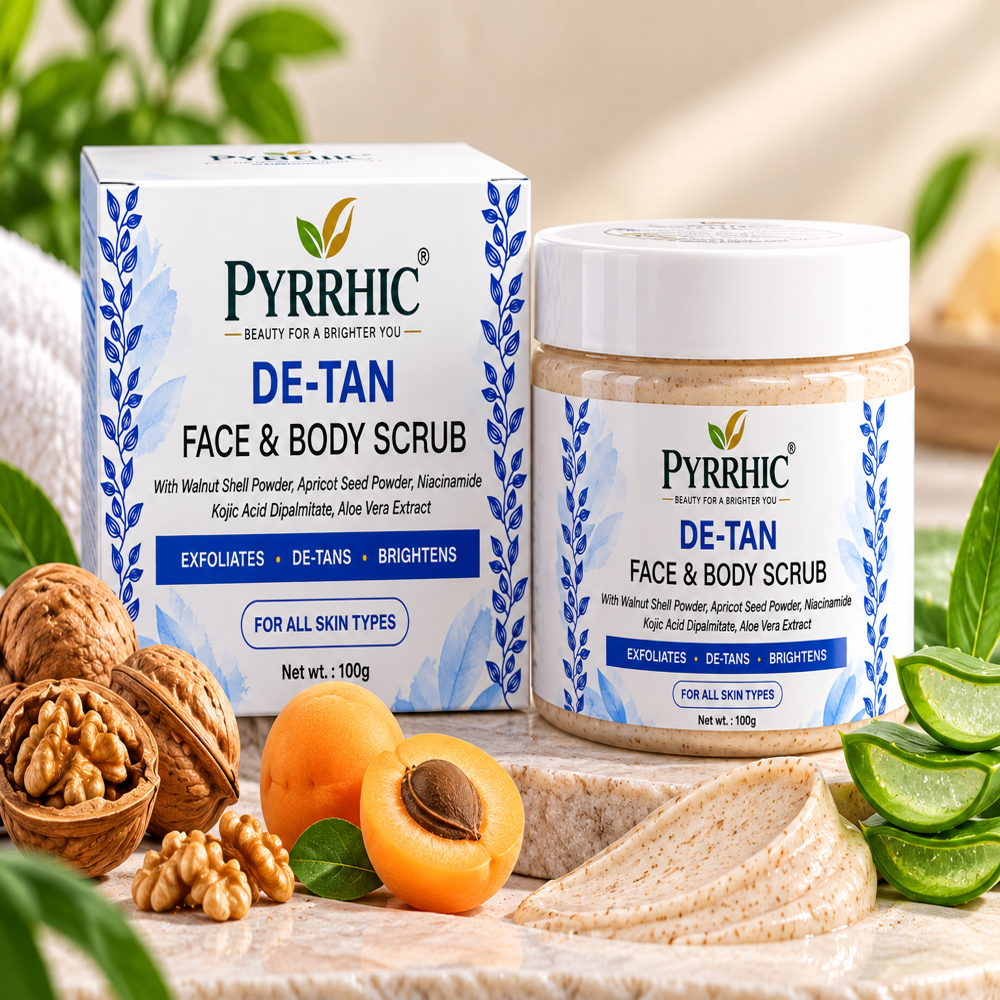 De Tan face & body scrub