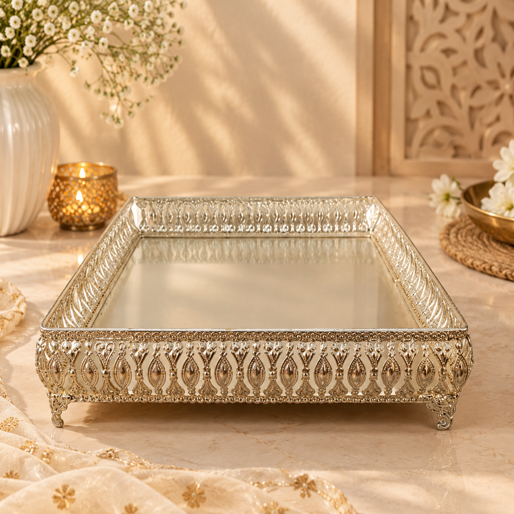 Metal Gift Hamper Basket