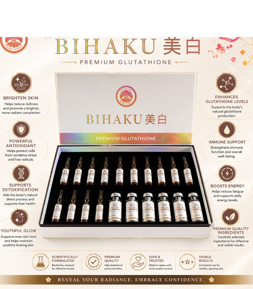 Bihaku Japan Premium Glutathione 10,000mg Injection