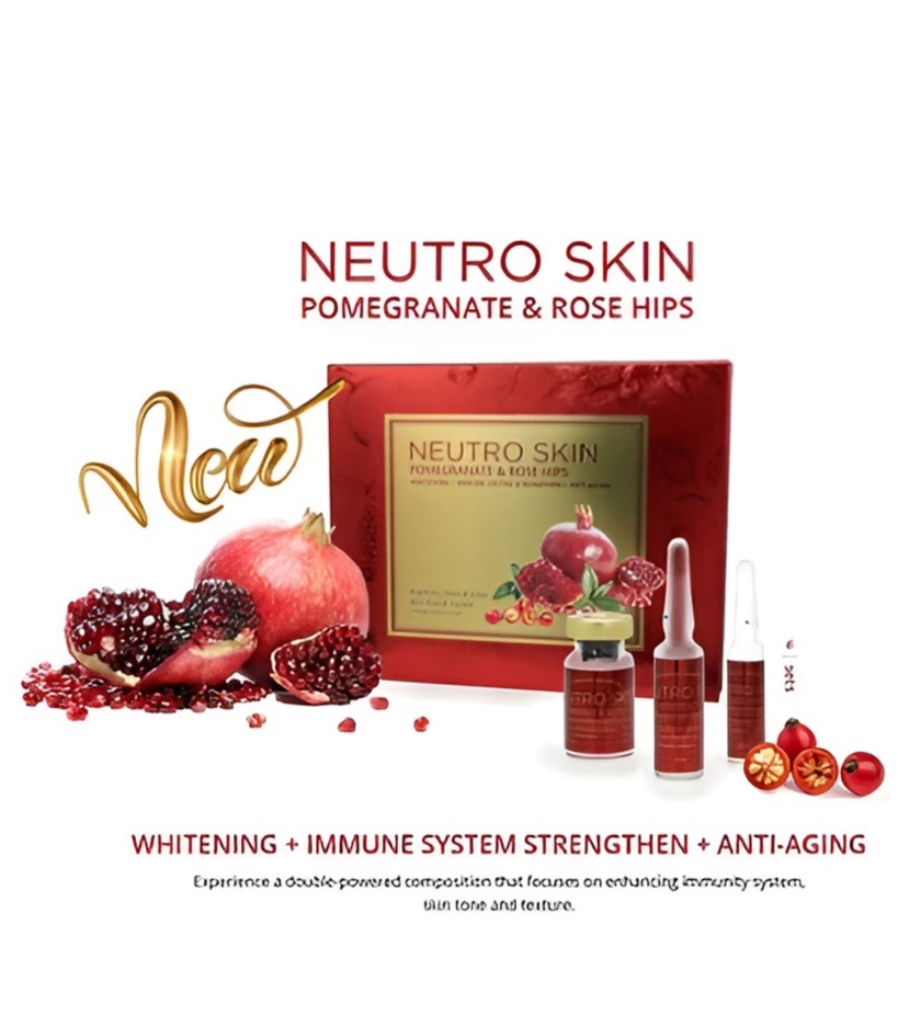 Neutro Skin Pomegranate & Rosehips Glutathione Injection