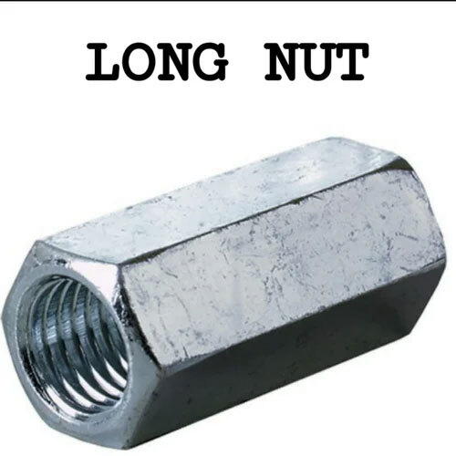 Long Nut - Color: Steel