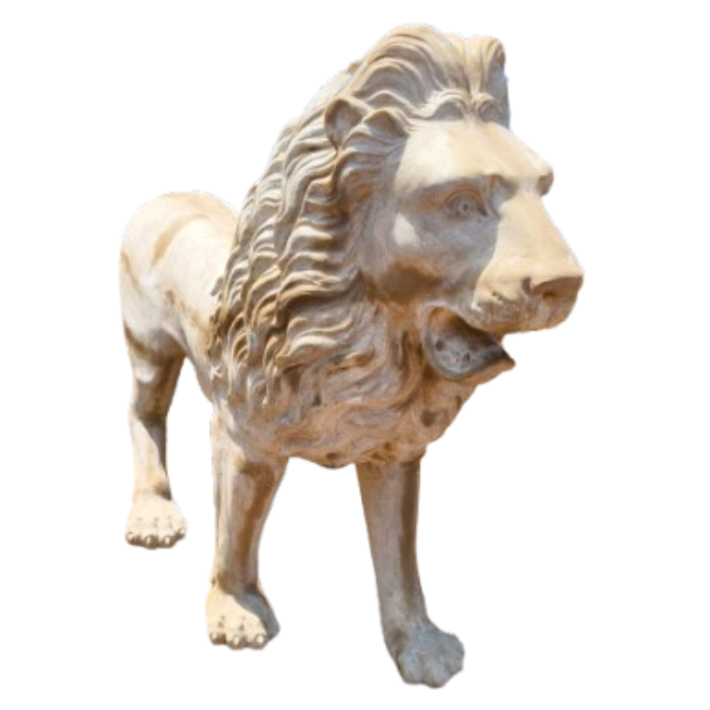 FRP LION STATUE