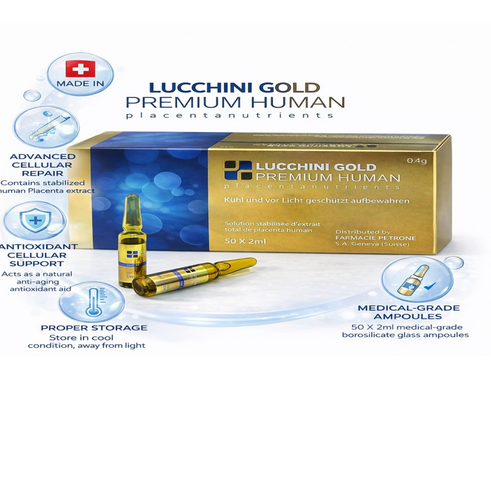 Lucchini Gold Premium Human Placenta Injection