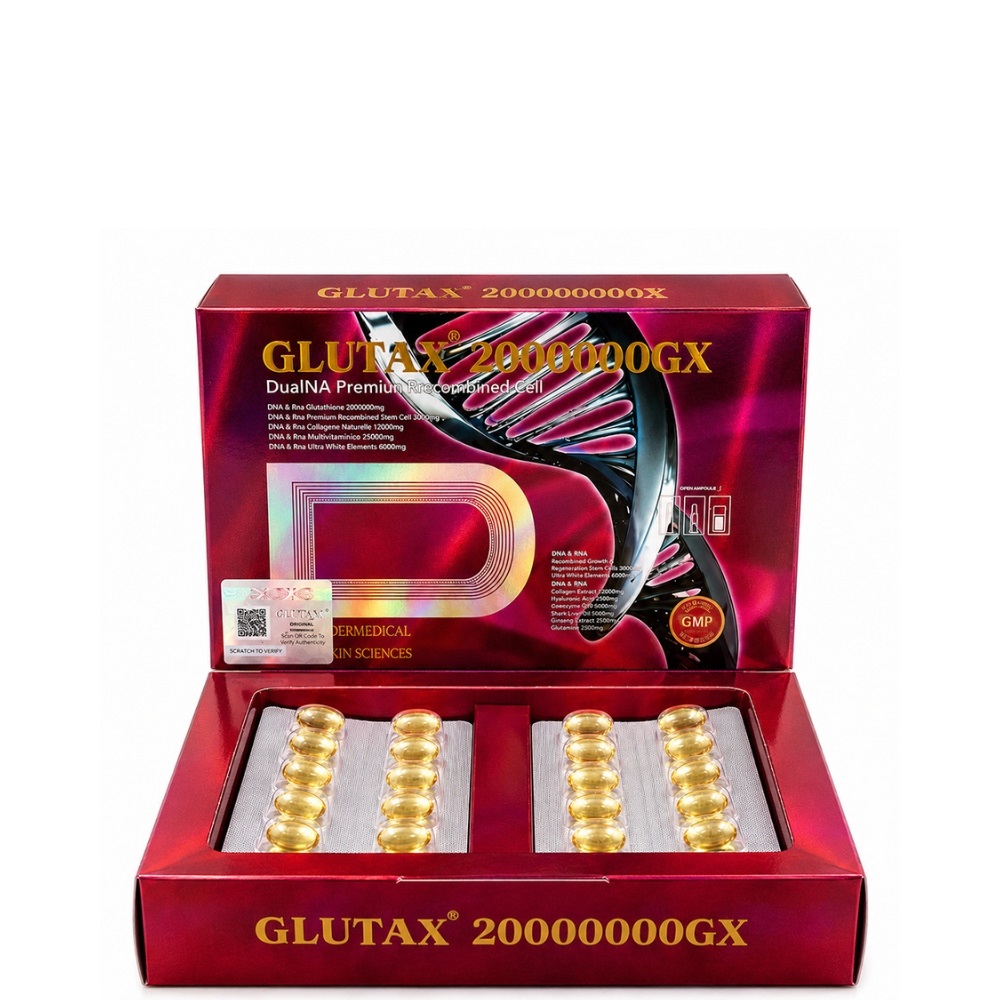 Glutax 20000000GX Glutathione Skin Whitening Softgels