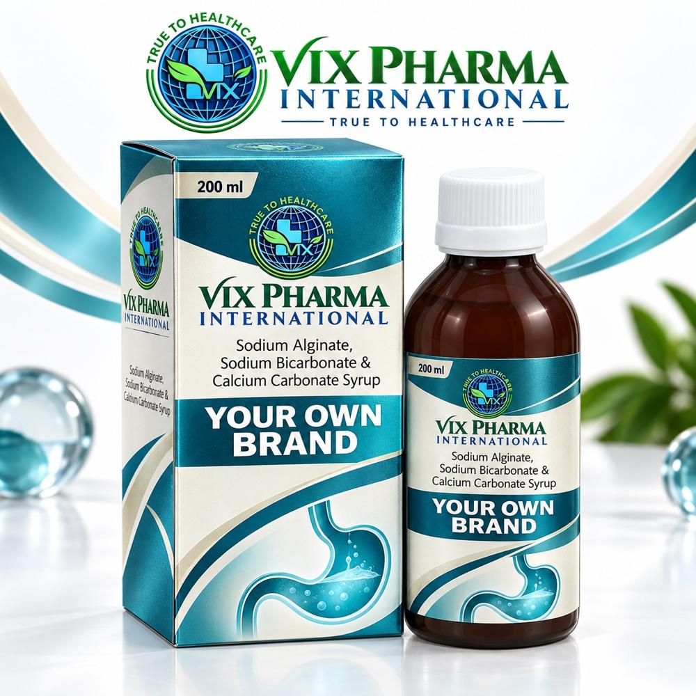 Sodium Alginate, Sodium Bicarbonate & Calcium Carbonate Syrup - Efficacy: Promote Nutrition
