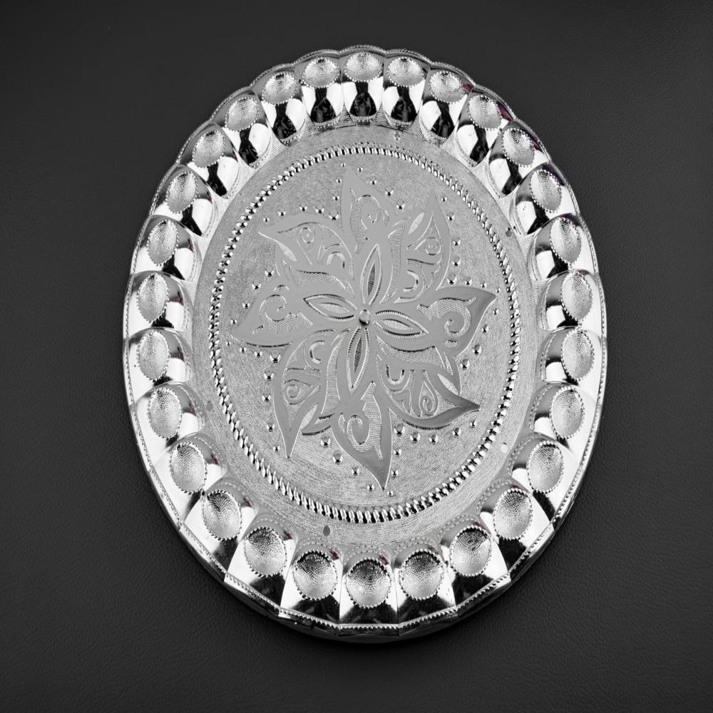 Plastic Wedding Silver Tray - Size: Multi