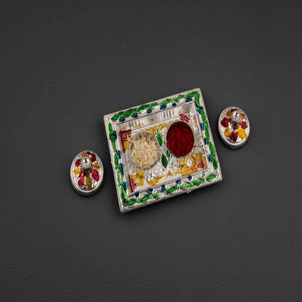 Plastic Kankavati Thali