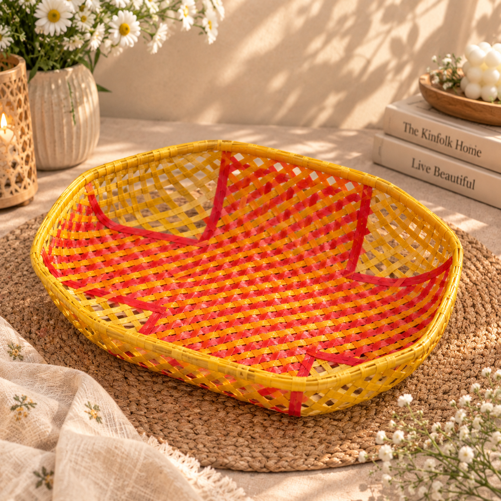 Bamboo Gift Basket