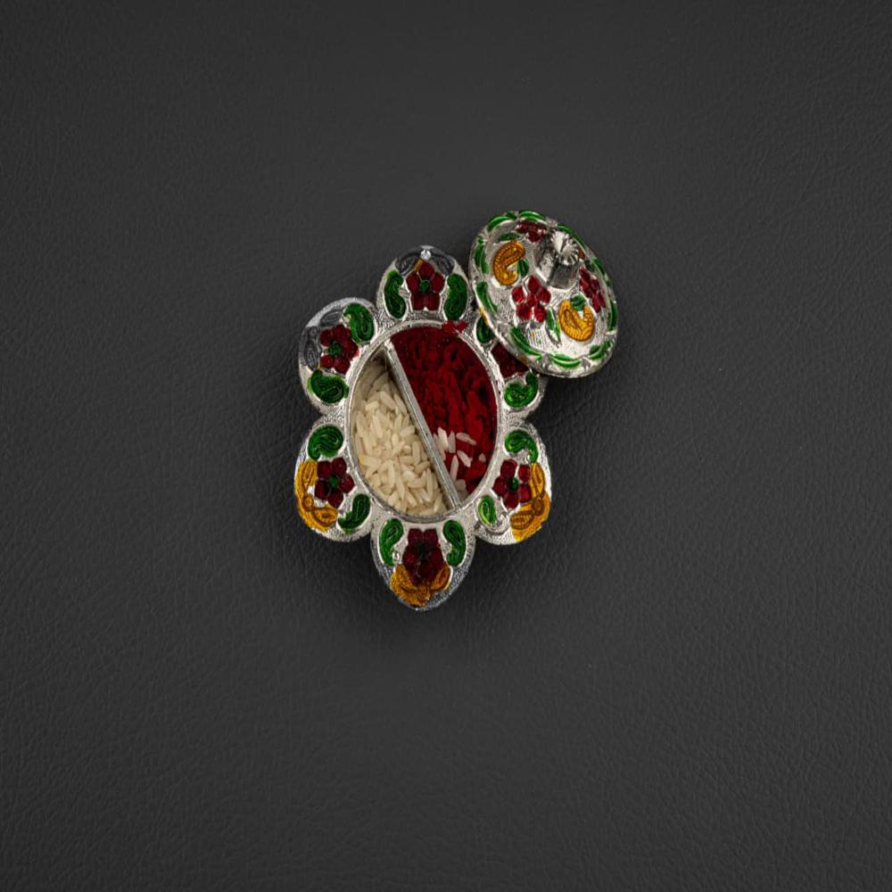 Plastic Haldi Kumkum Thali