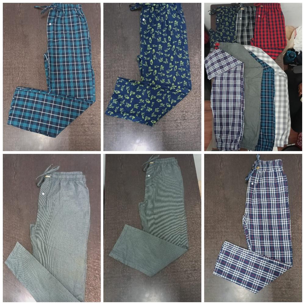M11797 Mens Woven Night Pants