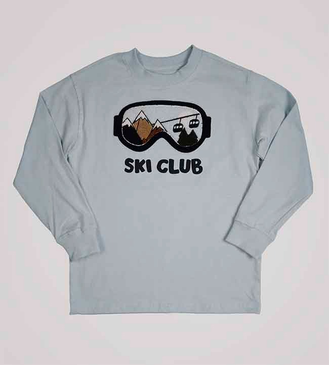 B16760 Boys Long Sleeve Applique T-Shirt