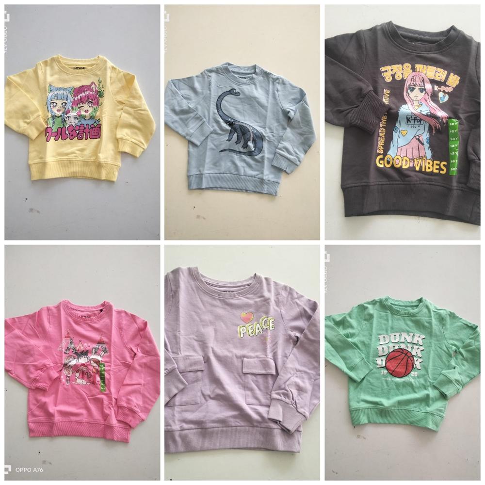 B16759 Boys n Girls Crew Neck Pullovers