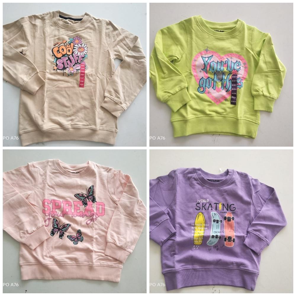 B16759 Boys n Girls Crew Neck Pullovers