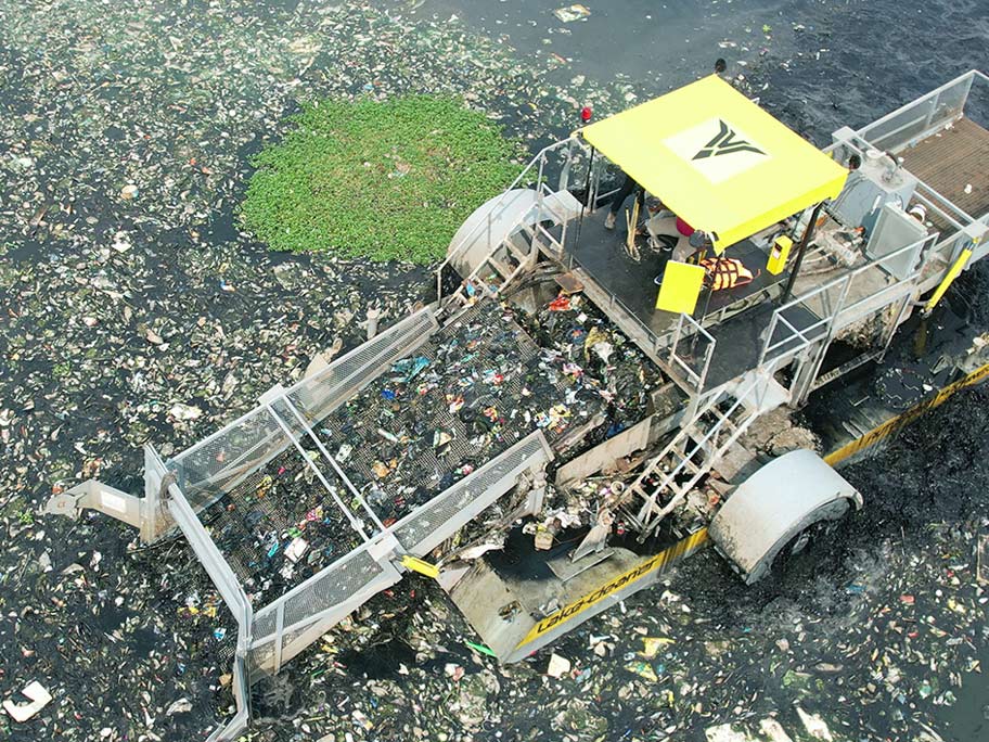 Lake Cleaning Machine | Rudra Aquamax 150X