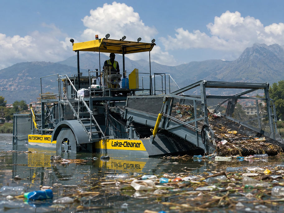 Lake Cleaning Machine | Rudra Aquamax 150X