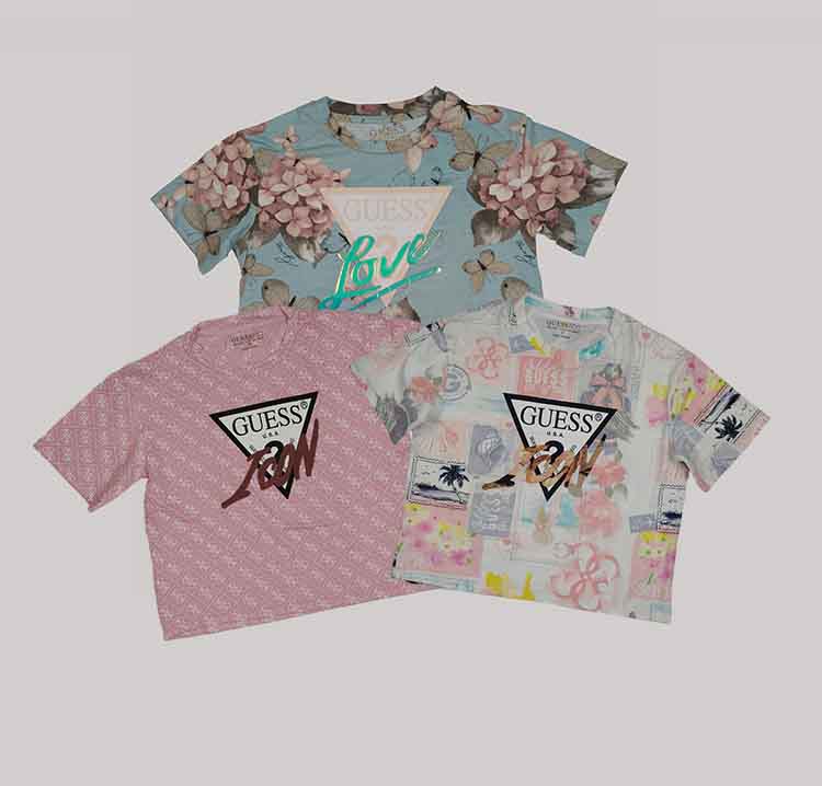 G22344 Girls Boxy-Fit Printed Tops