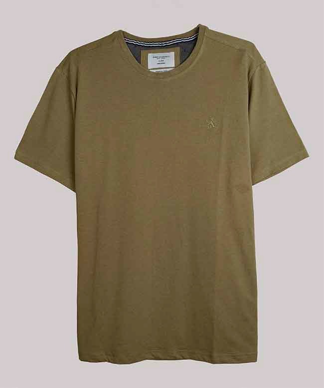 M11796 Mens Stretch Crew Neck T-Shirts
