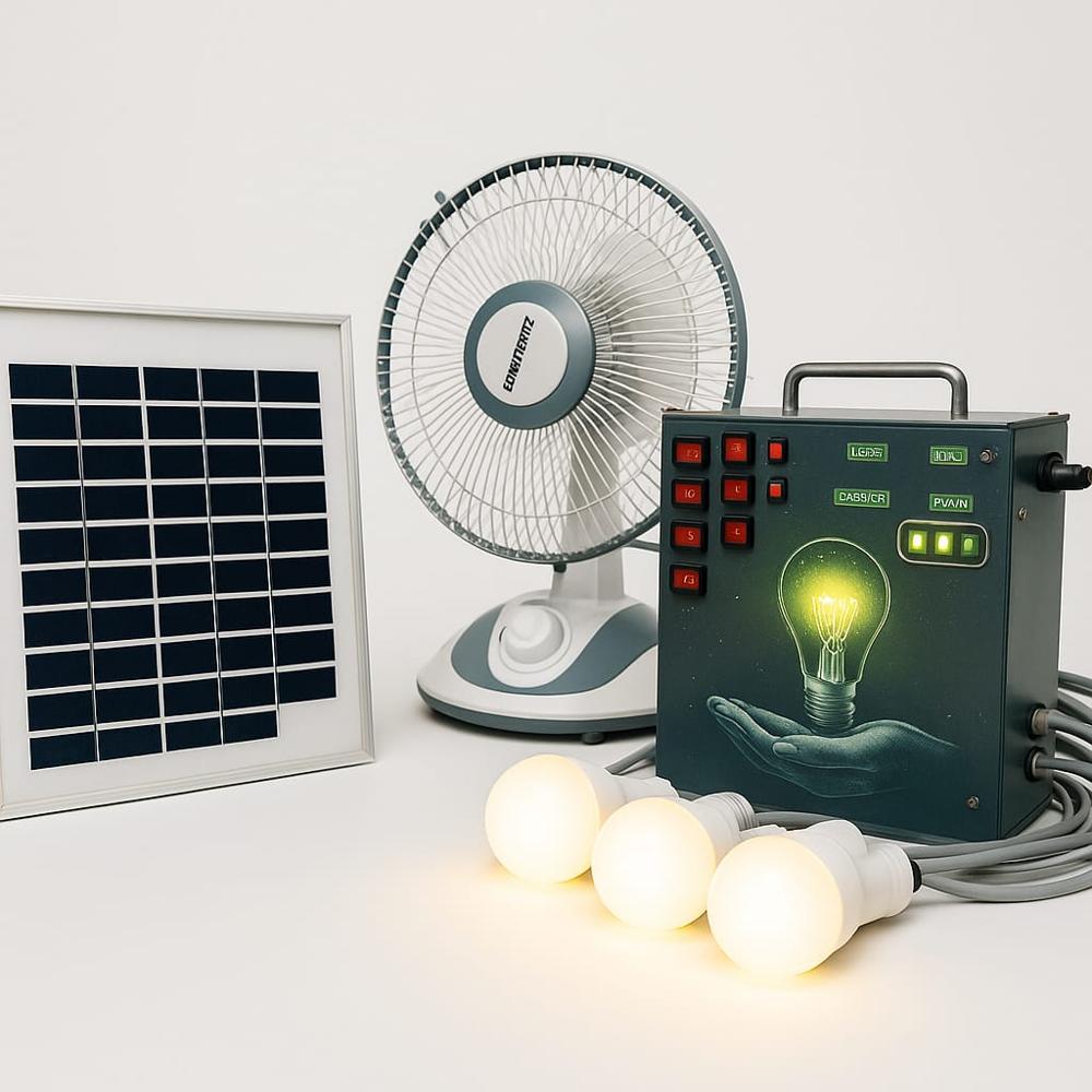 50W Solar Home Lightning System