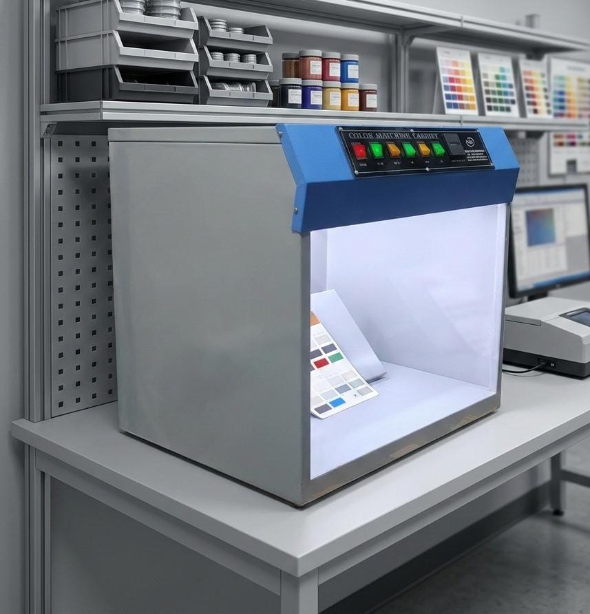Color Matching Cabinet With 5 Lights