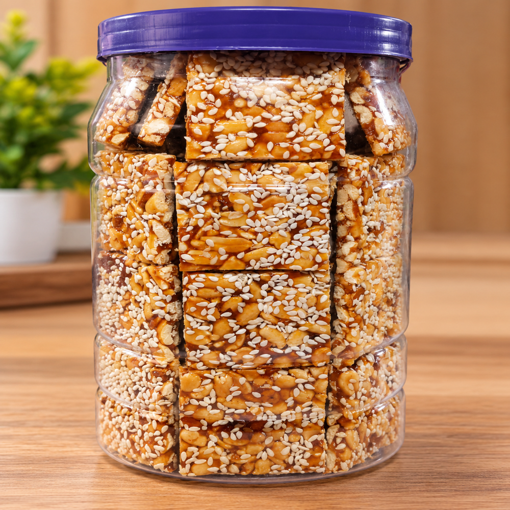 Til Peanut Chikki - Carbohydrate: 60 Grams (G)