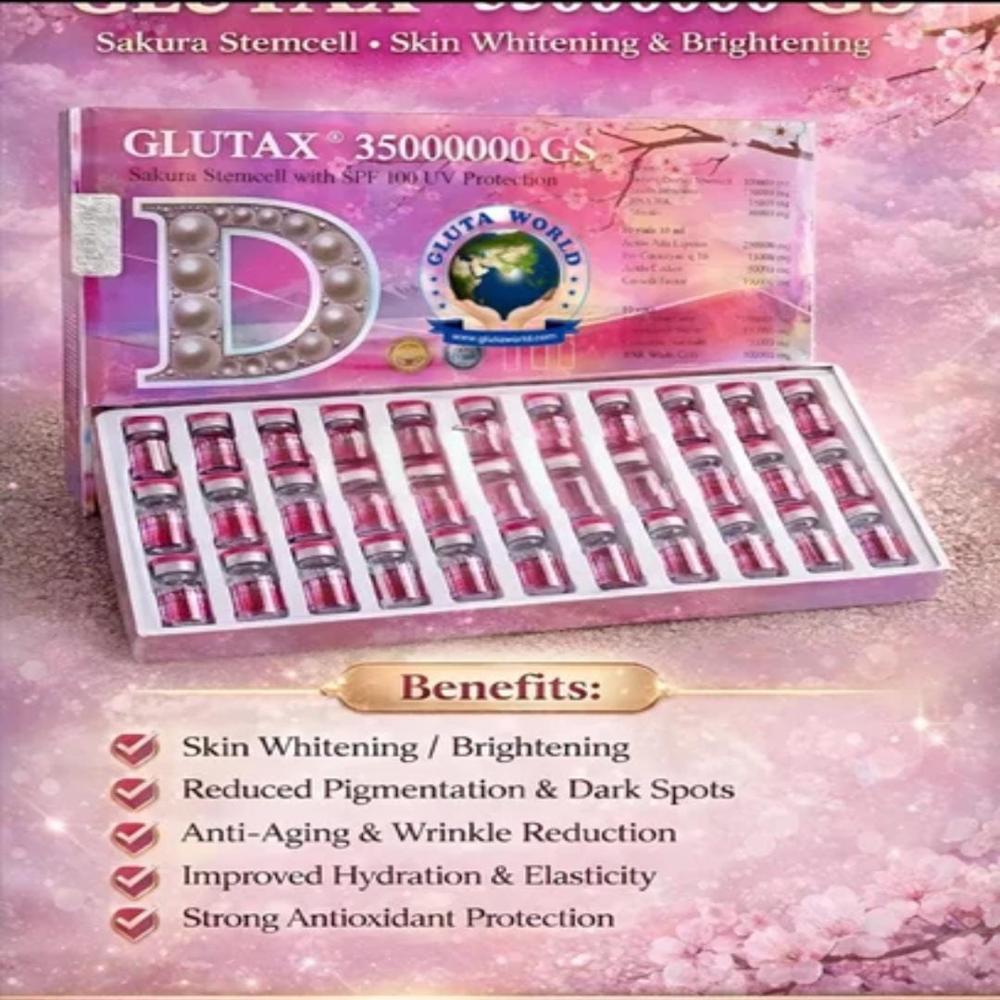 Glutax 35000000Gs Glutathione Injection - Dosage Form: Liquid