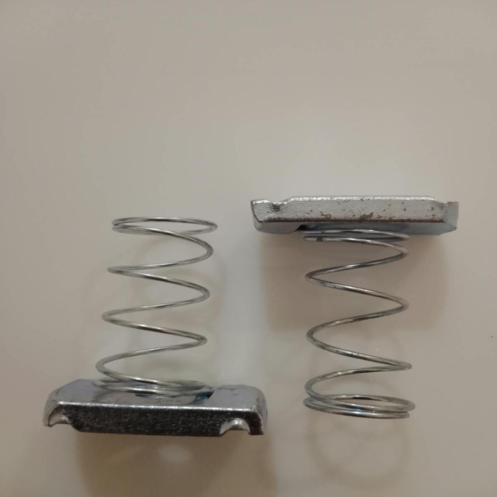 Broaching Spring Nut - Color: Silver