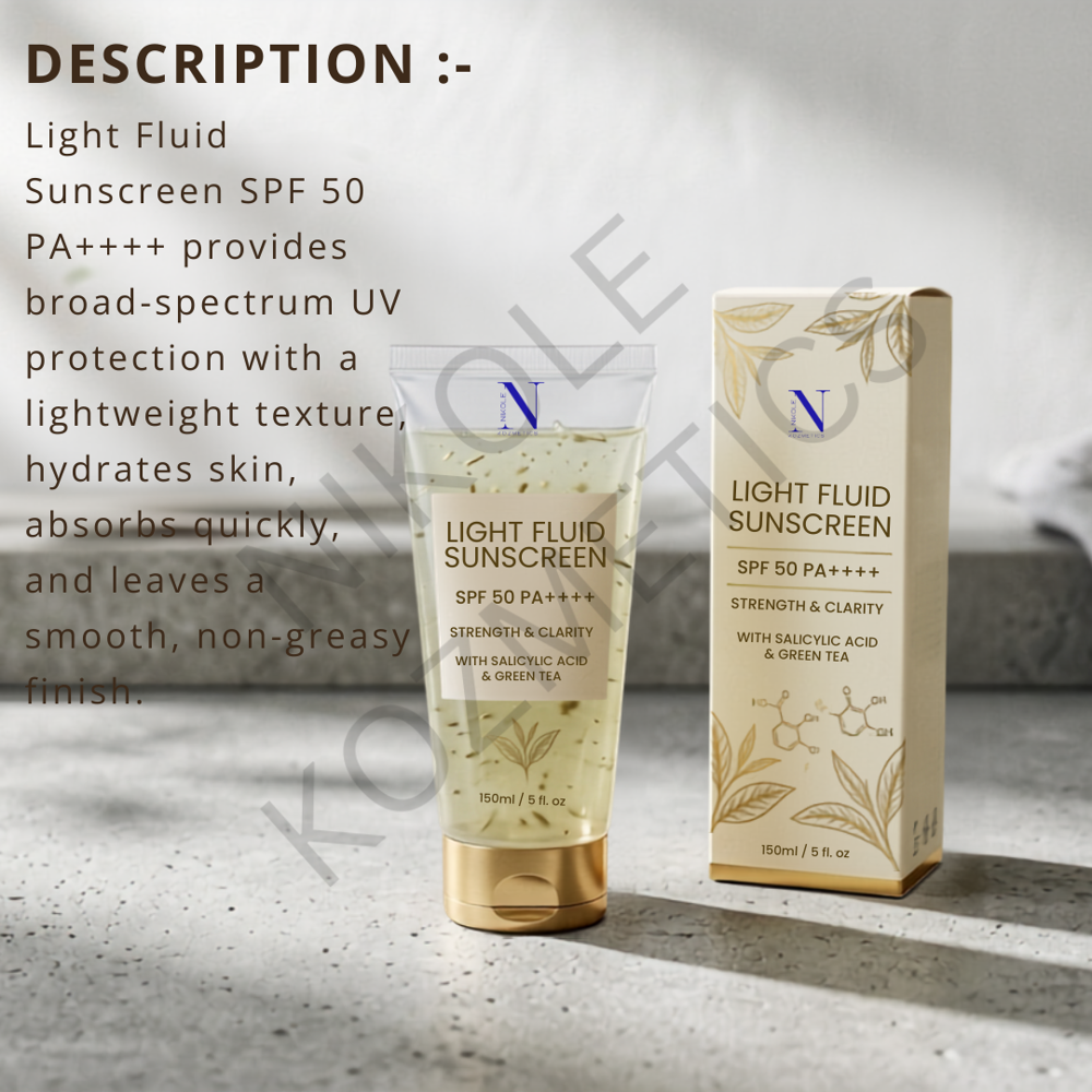 Light Fluid Sunscreen - Color Code: -